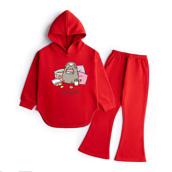 I M BUSY - WIDE LEG TRACKSUIT