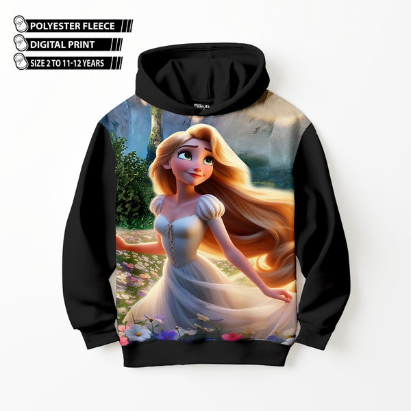 DIGITAL POLYESTER HOODIE - RAPUNZEL