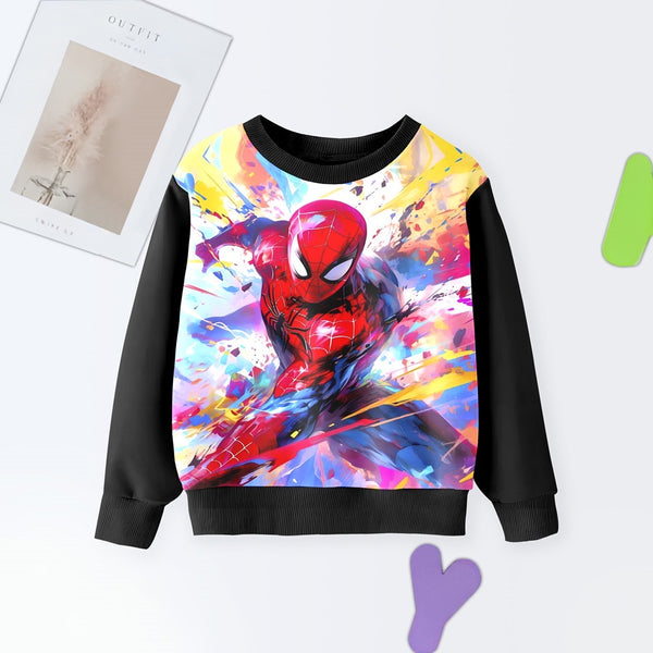 DIGITAL POLYESTER SWEATSHIRT - SPIDERMAN SPLASH