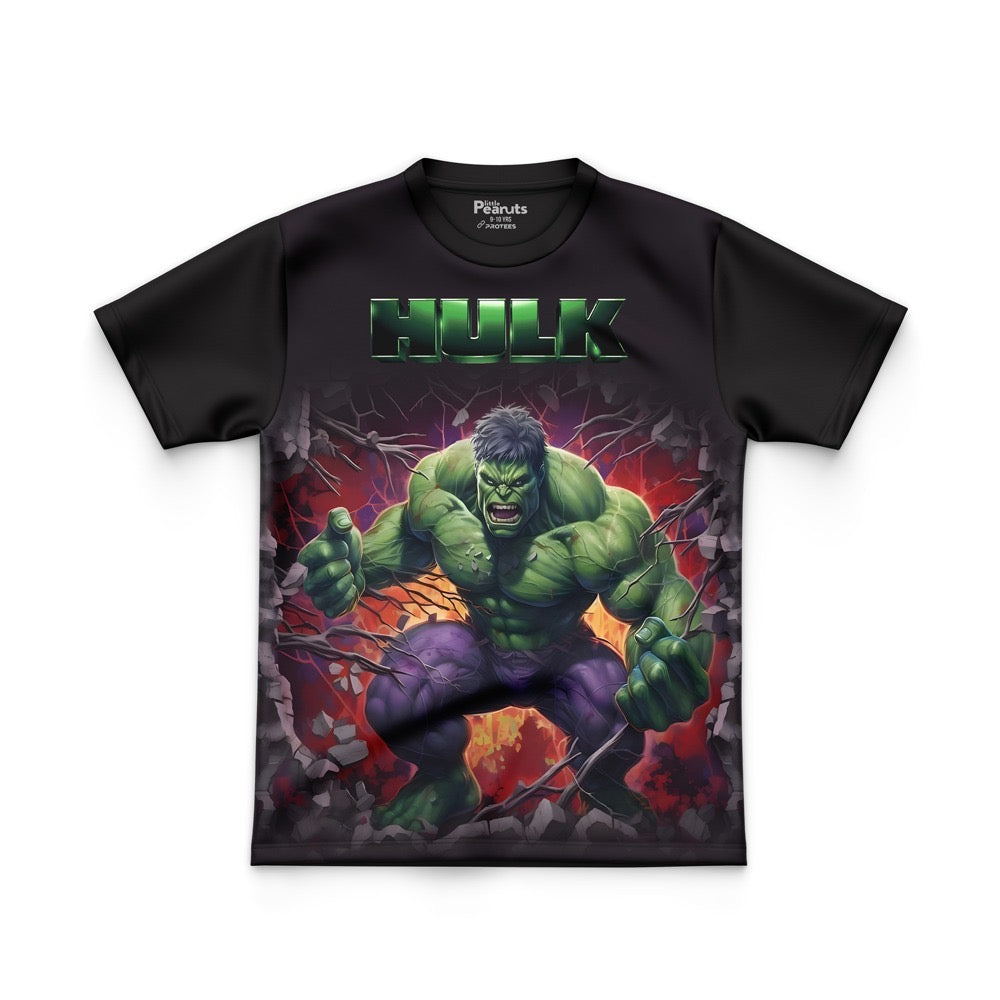 DIGITAL POLYESTER - HULK THE ANGRY AVENGER TEE DG010252FP – Little Peanuts