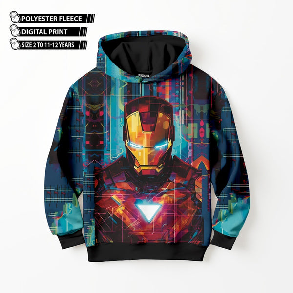 DIGITAL POLYESTER HOODIE - IRONMAN LAZER