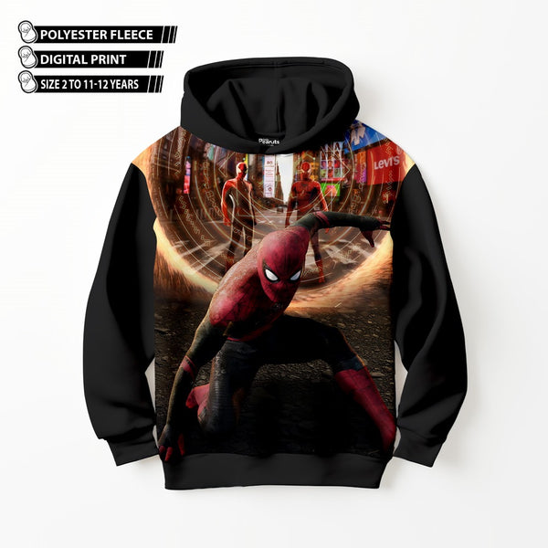 DIGITAL POLYESTER HOODIE - SPIDERMAN FROM FUTURE
