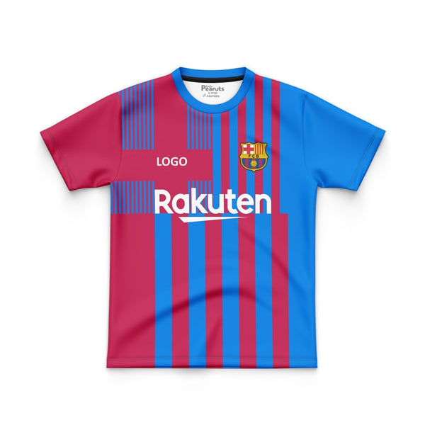 FOOTBALL POLYESTER - MESSI BARCELONA HOME JERSEY
