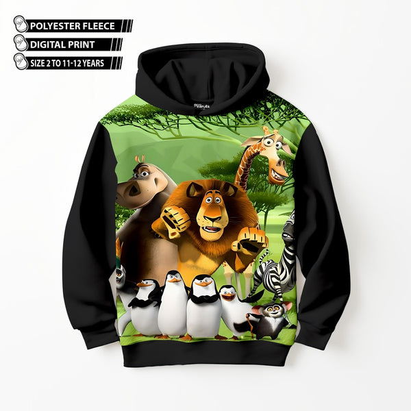 DIGITAL POLYESTER HOODIE - UPDATED MADAGASCAR