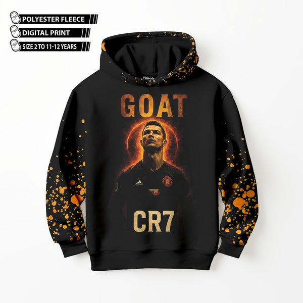 DIGITAL POLYESTER HOODIE - GOAT CR7