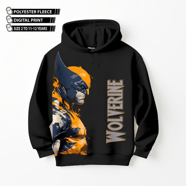 DIGITAL POLYESTER HOODIE -  WOLVERINE
