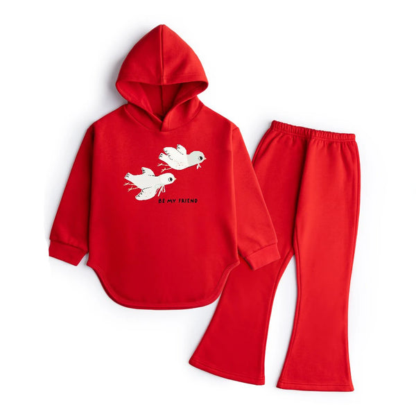 BE MY FRIEND - WIDE LEG TRACKSUIT