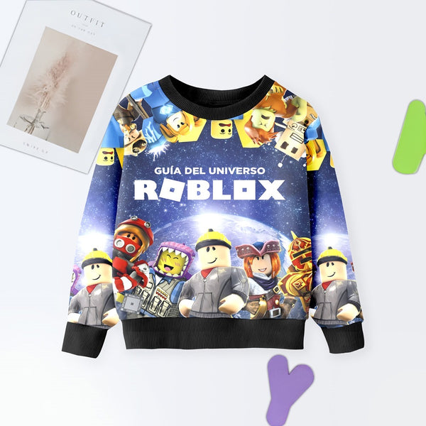 DIGITAL POLYESTER SWEATSHIRT - ROBLOX ALL OVER