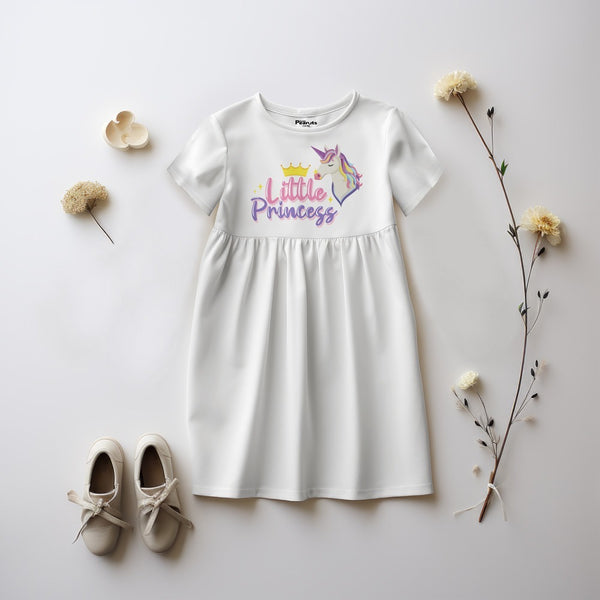 GIRL'S FROCK - LITTLE PRINCESS UNICORN