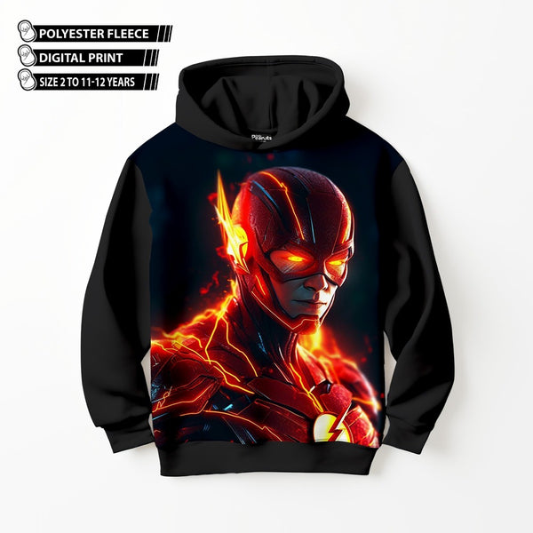 DIGITAL POLYESTER HOODIE - FASTEST MAN ALIVE FLASH