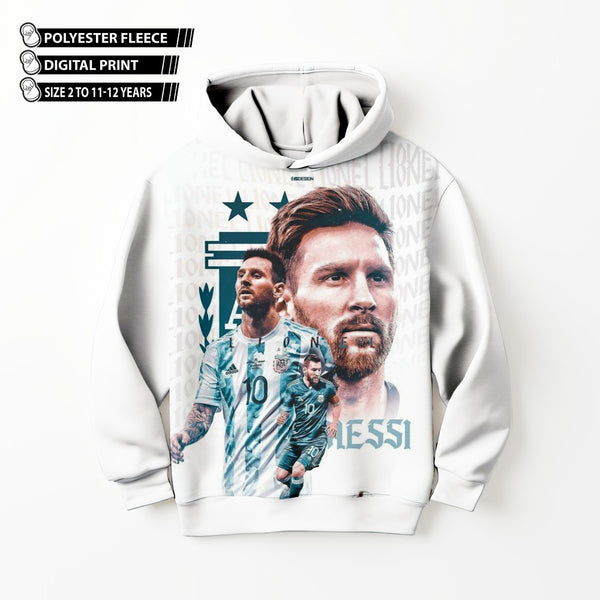 DIGITAL POLYESTER HOODIE - LIONEL MESSI STAR