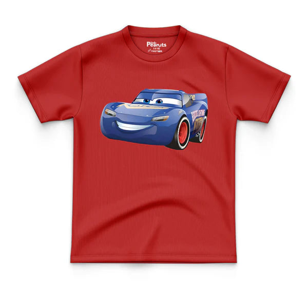 LEFTOVER - COTTON -  BLUE CAR TEE
