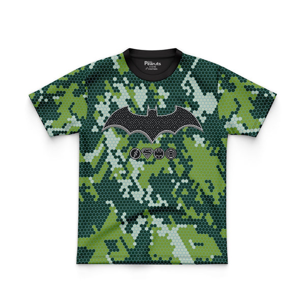 DIGITAL POLYESTER - GREEN CAMO BATMAN TEE DG01062AO