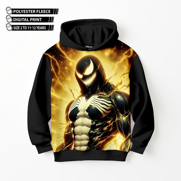 DIGITAL POLYESTER HOODIE - GOLDEN VENOM