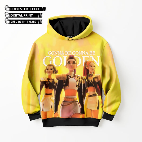 DIGITAL POLYESTER HOODIE -  GONNA BE GONNA BE K-POP