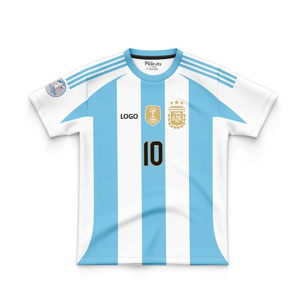 FOOTBALL POLYESTER - MESSI ARGENTINA HOME JERSEY