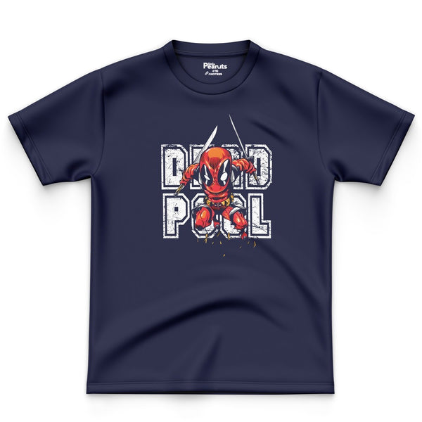 NAVY COTTON- DEADPOOL TEE