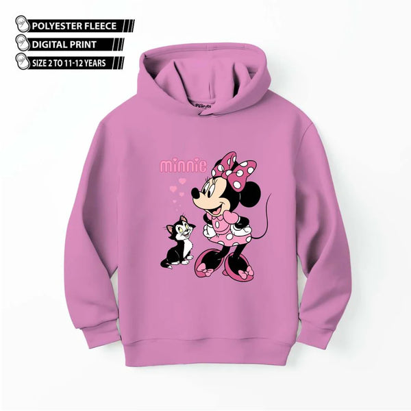 LEFTOVER DTF - MINNIE MOUSE WITH CAT HOODIE