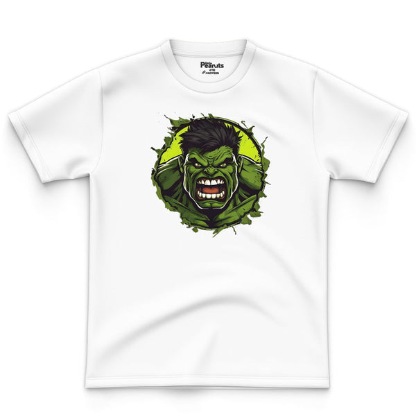 WHITE COTTON- NEW HULK TEE