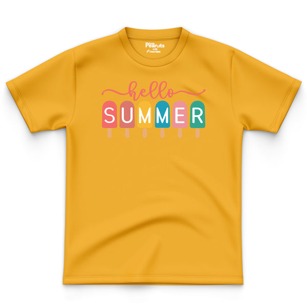 COTTON -  HELLO SUMMER TEE