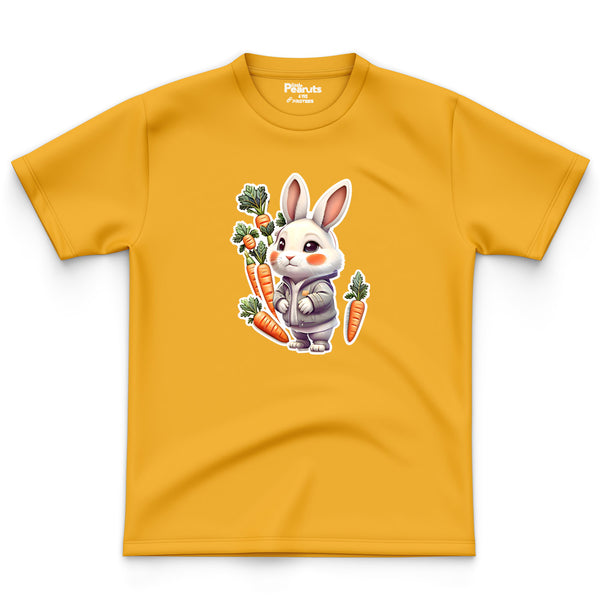 COTTON - RABBIT WITH CARROT TEE