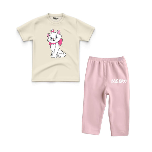 DTF PAJAMA SUIT - MEOW CAT