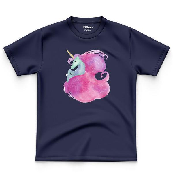 COTTON - BABY PINK UNICORN TEE