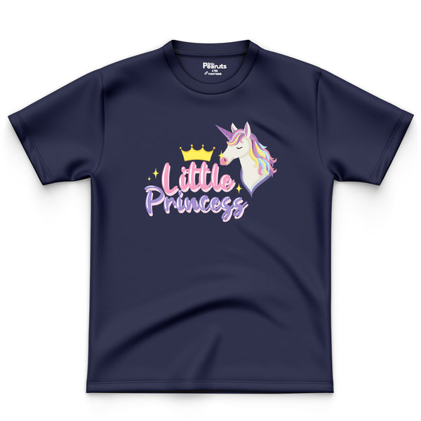 COTTON - LITTLE PRINCESS UNICORN TEE