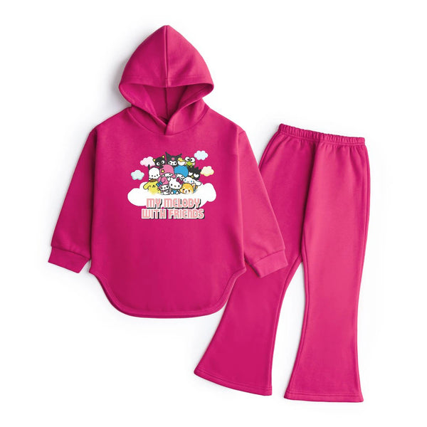 MY MELODY WITH FRIENDS - WIDE LEG TRACKSUIT