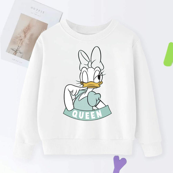 LEFTOVER DTF - QUEEN DONALD DUCK SWEATSHIRT