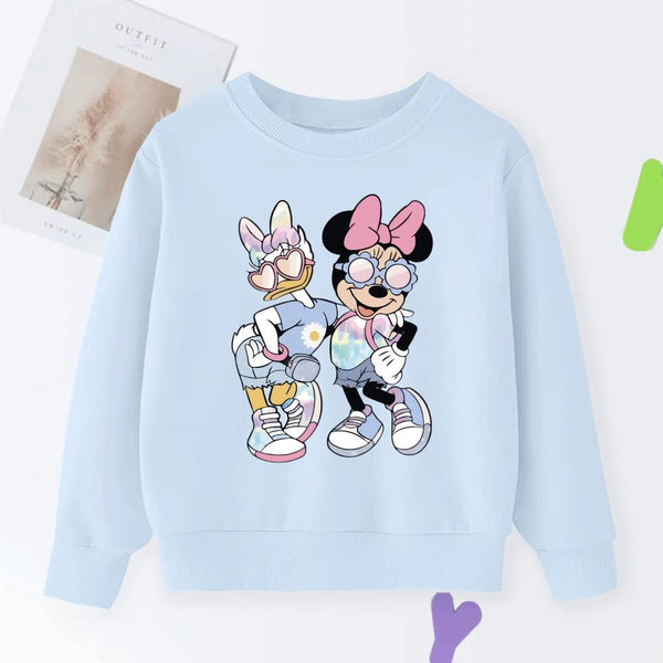 LEFTOVER DTF - MICKEY WITH DONALD SWEATSHIRT