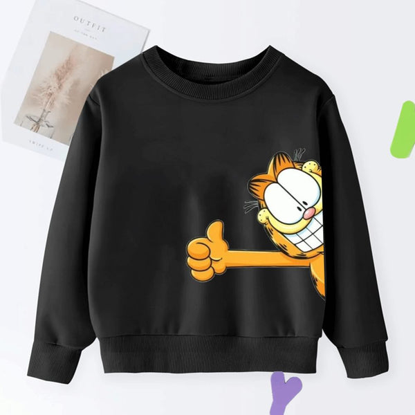 DTF THUMBS UP GARFIELD SWEATSHIRT