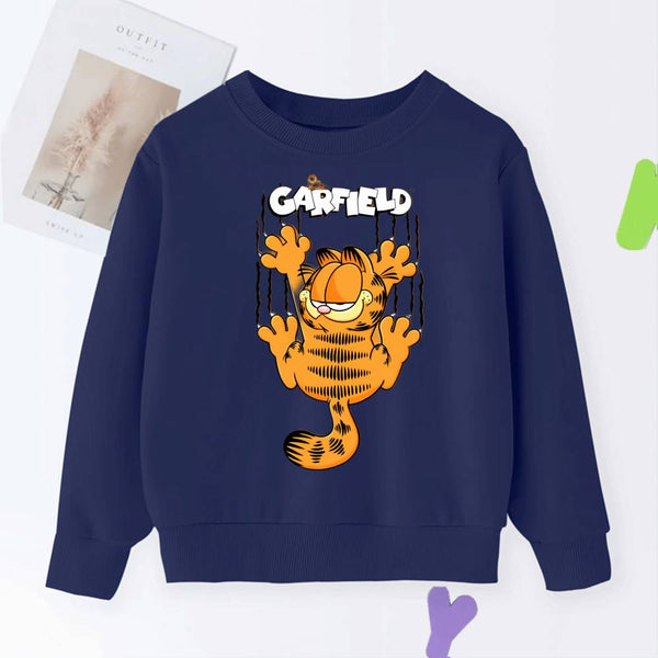 LEFTOVER DTF - ANGRY GARFIELD SWEATSHIRT
