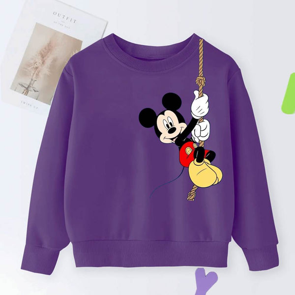 DTF  MICKEY ON ROPE SWEATSHIRT