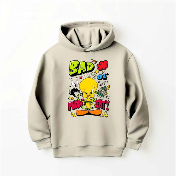 LEFTOVER DTF - TWEETY BAD HOODIE
