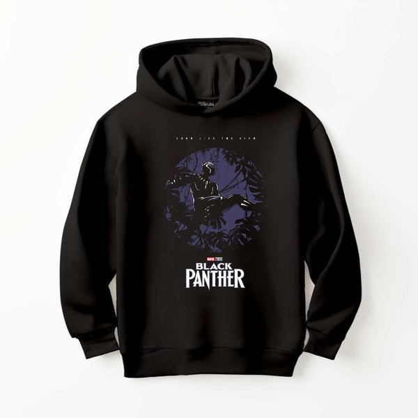 DTF  KING LIFE BLACK PANTHER HOODIE
