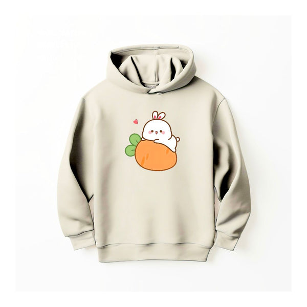 DTF RABBIT WITH CARROT HOODIE