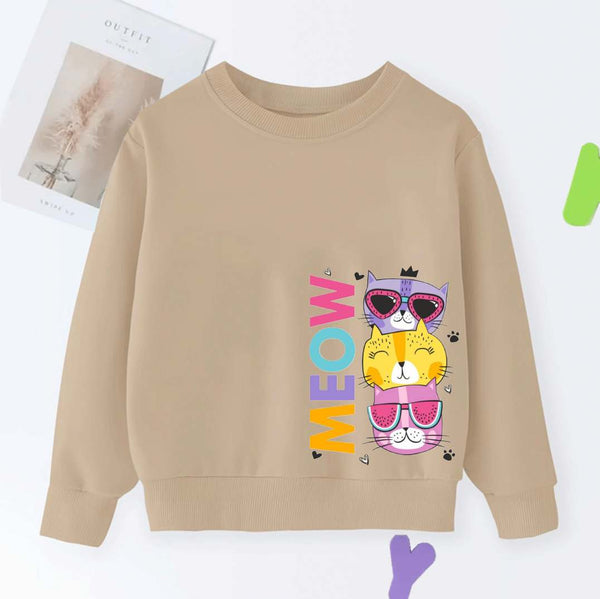 DTF  MEOW MEOW  SWEATSHIRT