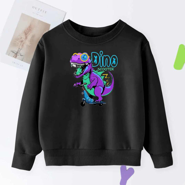 DTF DINO SCOOTER SWEATSHIRT