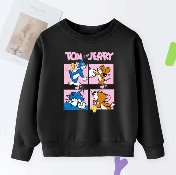 DTF  TOM AND JERRY FIGHT  SWEATSHIRT