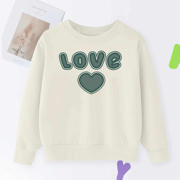 DTF LOVE HEART SWEATSHIRT