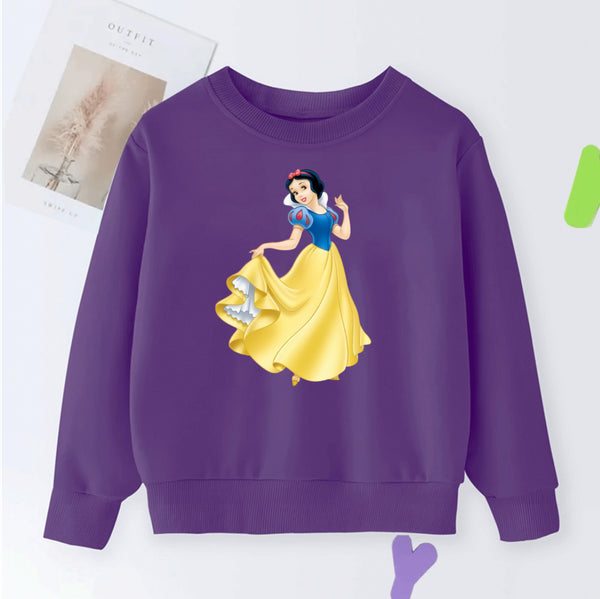 DTF SNOW WHITE SWEATSHIRT