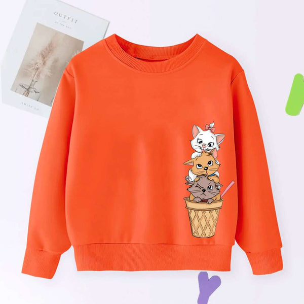 DTF MARIE WITH FRIENDS IN ICE-CREAM CUP SWEATSHIRT