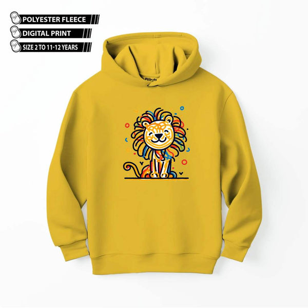 DTF -MULTI COLOR LION HOODIE