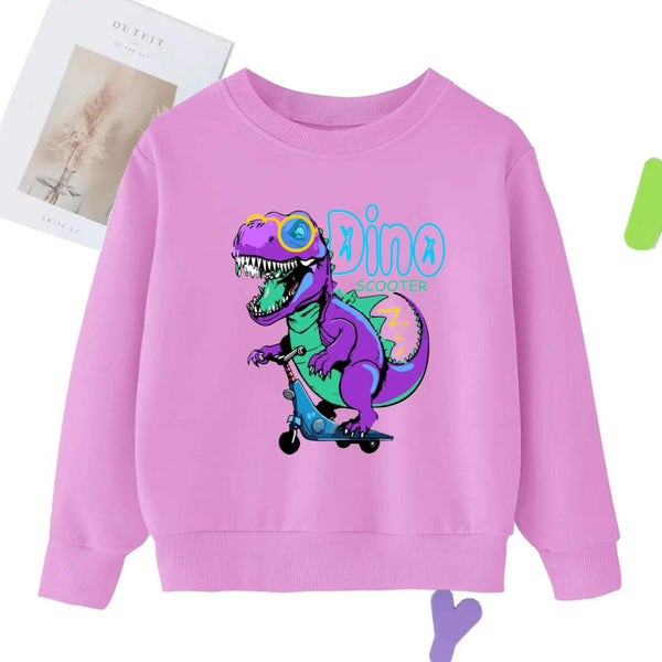 DTF - DINO SCOOTER SWEATSHIRT