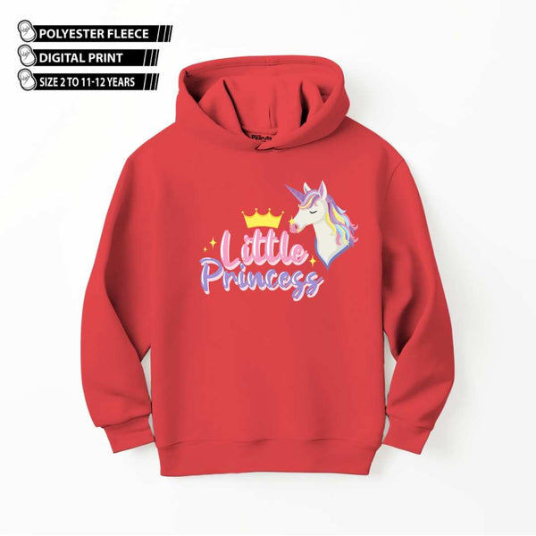 DTF - LITTLE PRINCESS UNICORN HOODIE