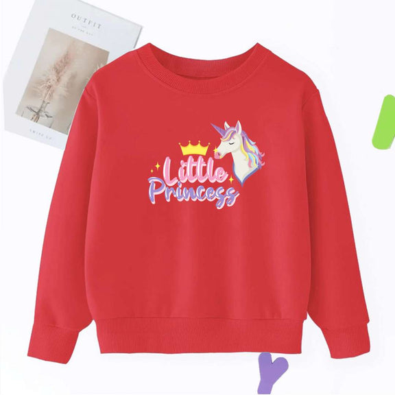 DTF - LITTLE PRINCESS UNICORN SWEATSHIRT – Little Peanuts
