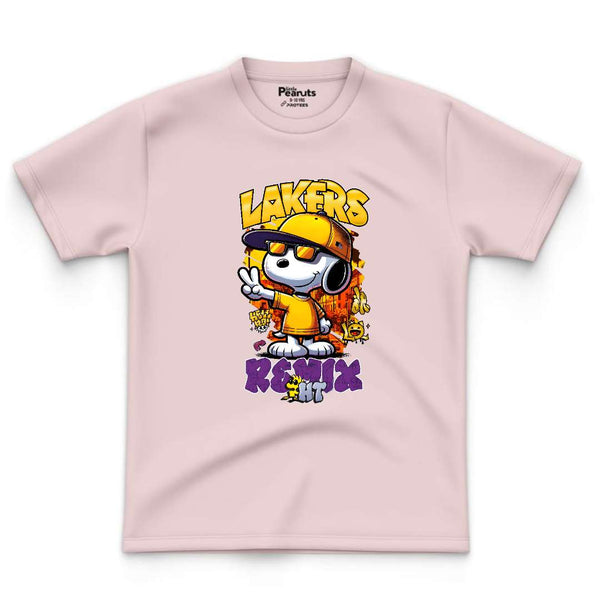COTTON - SNOOPHY LAKERS TEE