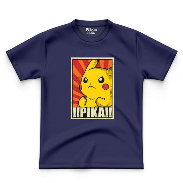 COTTON - PIKA PIKA PIKACHU TEE