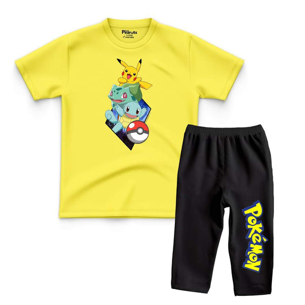 DTF PAJAMA SUIT - POKEMON FRIENDS